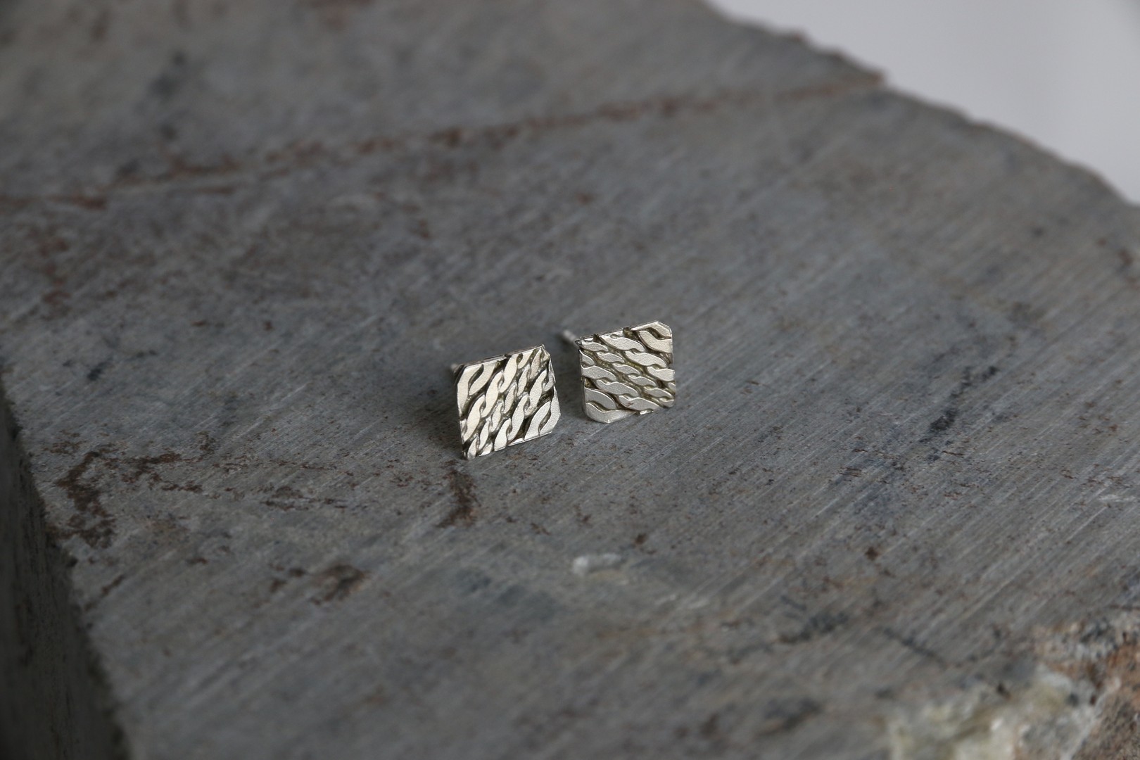 Mosiac Square Earrings